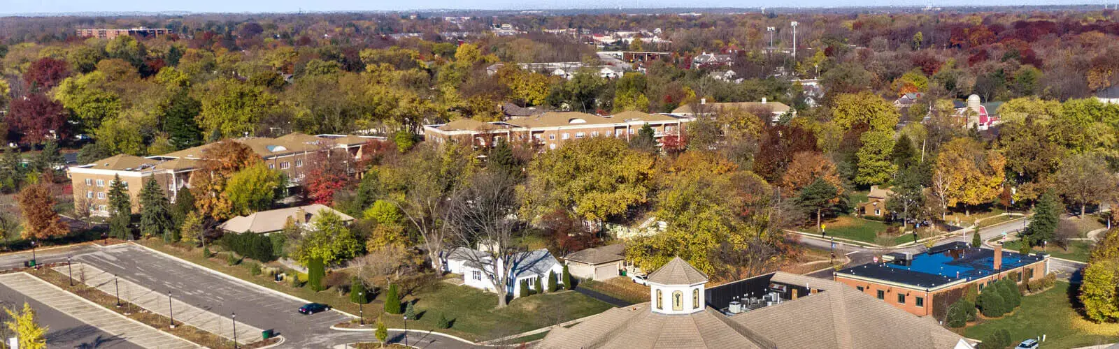 Bloomingdale, Illinois Overhead Aerial